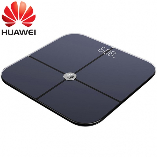Huawei Smart Body Fat Scale Capteur de puce Hi-tech BIA pour tester la graisse corporelle Mesure précise Réveil Bluetooth 4.1