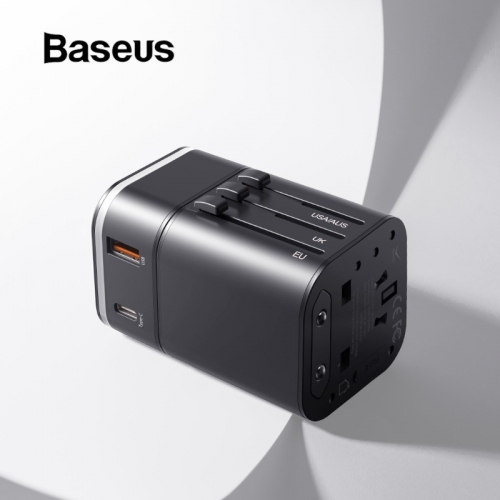 Baseus Quick Charge 3.0 International Travel Wall USB Charger Adapter