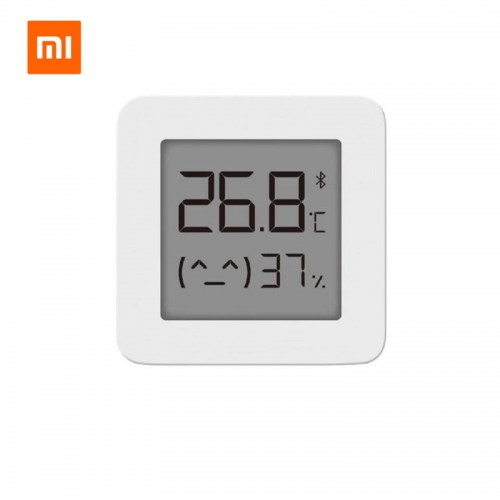 Xiaomi Mijia Bluetooth Hygromètre de température 2 Capteur électrique intelligent sans fil Écran numérique Smart Home  Travailler avec Mijia App