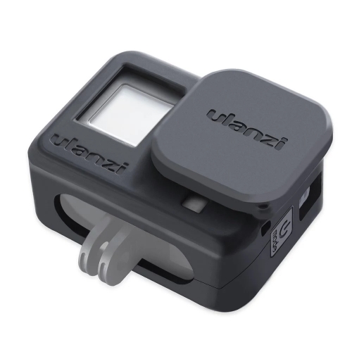 Ulanzi G8-3 Étui de protection pour appareil photo en silicone souple avec capuchon d'objectif caméra Kit cage Droproof Vlogging  avec GoPro Hero 8