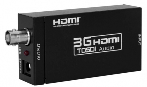 Convertisseur 3G HDMI vers SDI, commutateur HDMI vers signaux 3G HD SD SDI, prend en charge 1080P