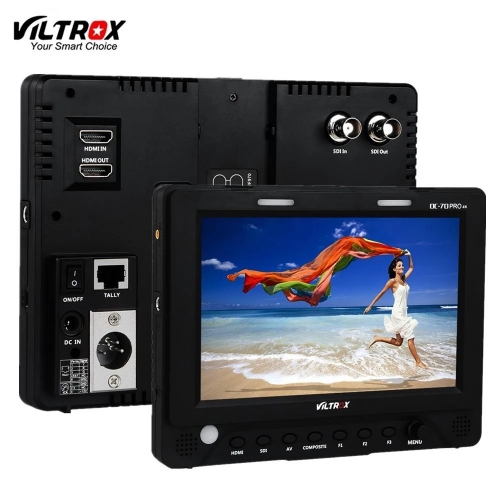 Viltrox DC-70PRO caméra moniteur vidéo affichage 4K IPS HD SDI / HDMI / AV 7" 1920x1200 Pixel pour appareil photo reflex numérique Canon Nikon Sony