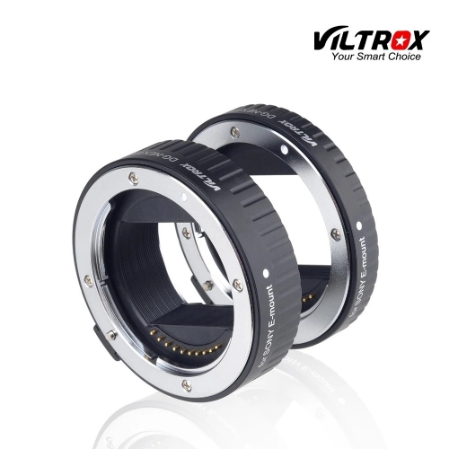 Viltrox DG-NEX anneau de Tube d'extension de Macro de mise au point automatique à montage en métal pour appareil photo à monture Sony E A7RIII A7RII A