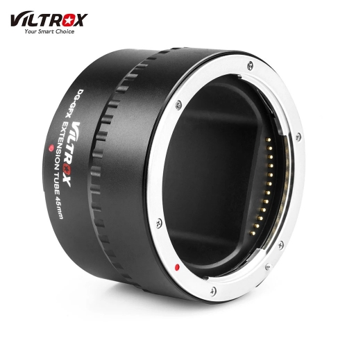 Viltrox DG GFX 45mm adaptateur anneau objectif automatique électronique Macro Extension Tube adaptateur anneau pour Fuji Fujifilm G-mount caméras