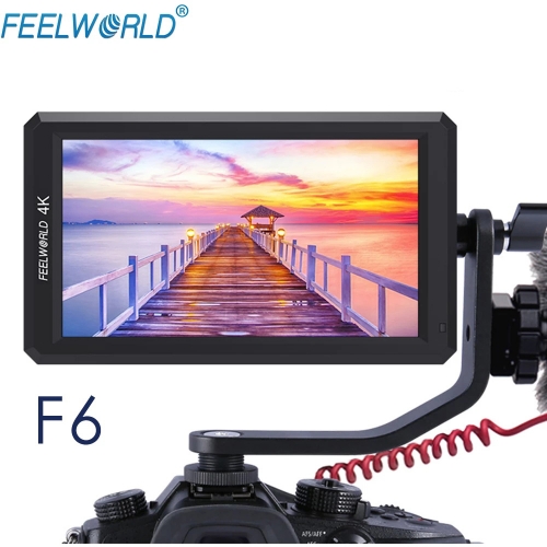 FEELWORLD F6 5.7 "Moniteur DSLR sur le terrain de la caméra 1920X1080 4K HDMI Peaking Focus Assist Ultra-mince