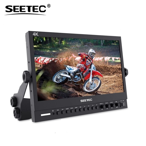 Seetec P133-9HSD 13.3 pouces IPS 3G-SDI 4K HDMI Broadcast Monitor Director Desktop LCD Monitor