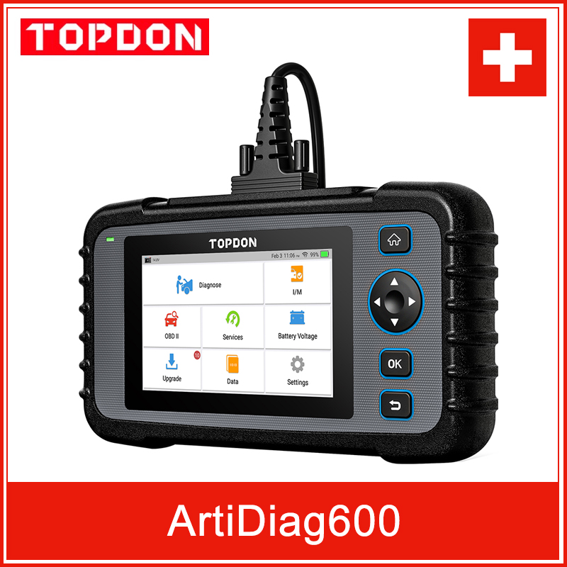Appareil de diagnostic TOPDON ArtiDiag600 S en test !