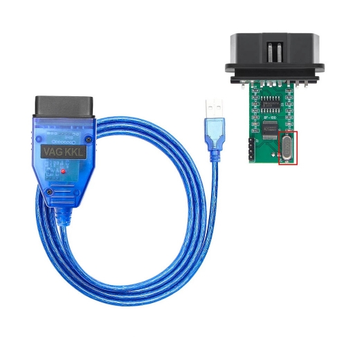 VAG KKL pour 409.1 OBD2 Interface de Scanner de câble de Diagnostic USB pour outil de Scanner de VAG-COM VW/Audi/Skoda/Seat