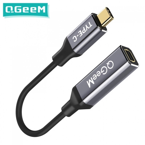 Adaptateur de câble femelle USB Type C 3.1 vers mini-DP 4K 60HZ HDTV USB C Mini convertisseur DP pour Macbook HuaWei Samsung