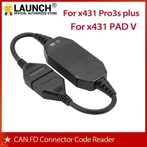 LAUNCH X431 CAN FD Connecteur Lecteur de code CANFD Outil de diagnostic de voiture pour X431 V + Pro3 Pad III Pad V