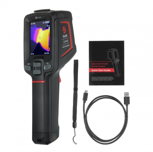 GUIDE T120 imageur thermique Imageur thermique industriel portatif avec 2,4 pouces d'outil de mesure de la température d'affichage