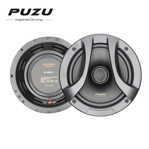 PUZU PZ-6503C 12V 6.5 "MAX 180W 4 Ohm coaxial voiture haut-parleur 2 voies voiture mid-bass tweeter audio haut-parleur subwoofer Pour voiture modifié