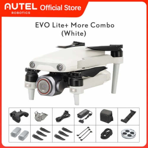 Autel Robotics EVO Lite Plus Combo 4K Caméra 3 Axes Gimbal RC Drone Batterie Intelligente Télécommande Quadcopter RTF