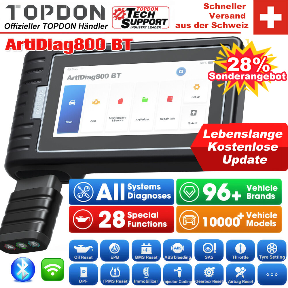 Topdon usa px tablette phoenix tablette outil de diagnostic automobile